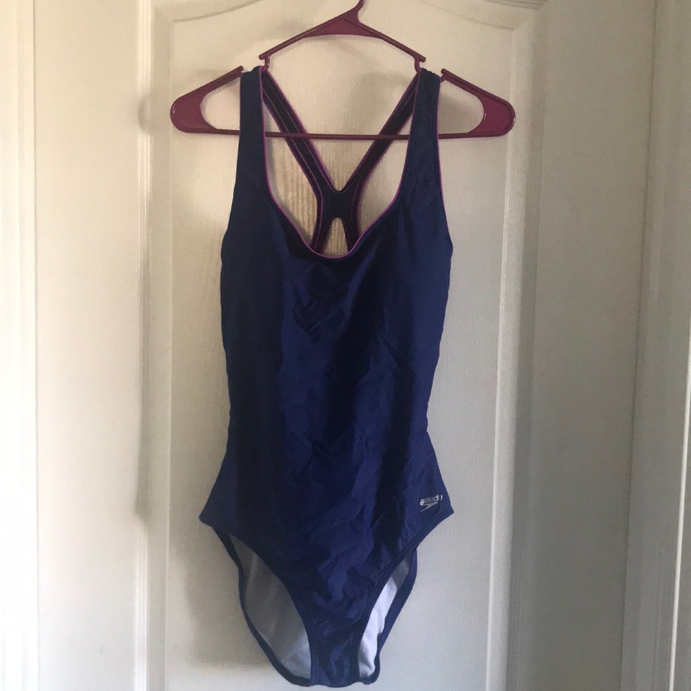 Speedo Racer-Back Swimsuit